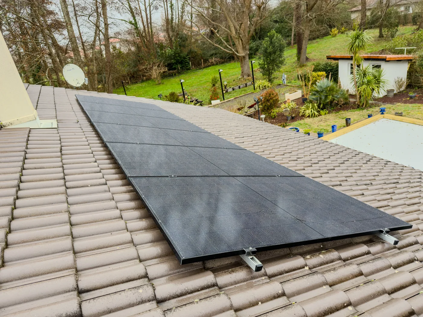 Installation panneaux solaires 4,5 kWc maison individuelle Biscarrosse