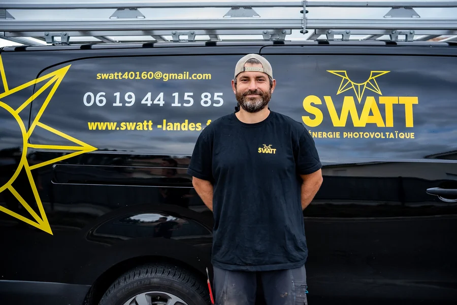 Rémy, charpentier et technicien photovoltaïque chez SWATT